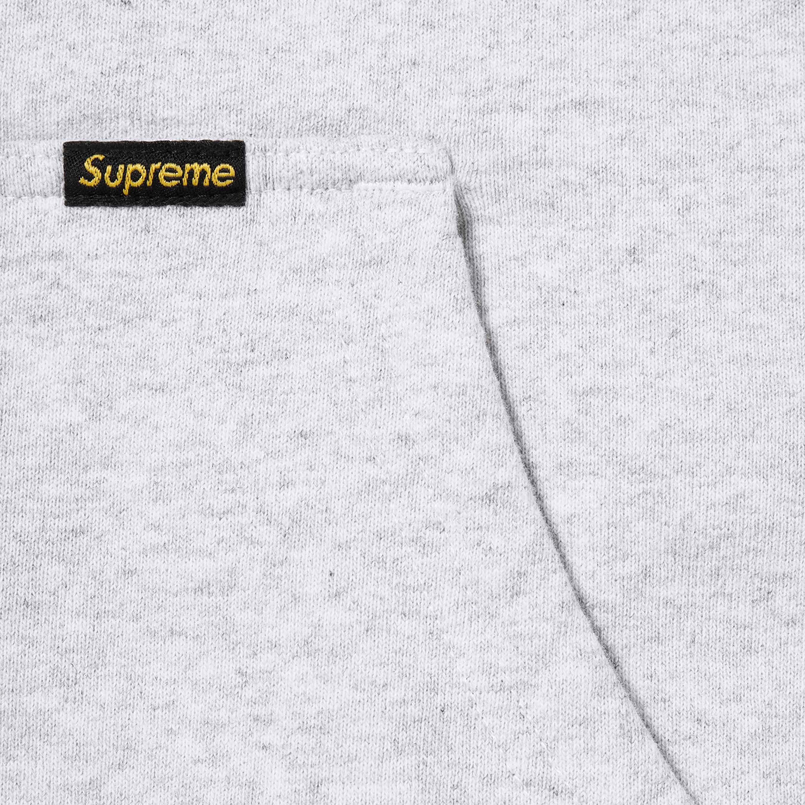 Supreme Reversible Work Zip Up Hooded Sweatshirt (FW25) - Ash Grey - $168