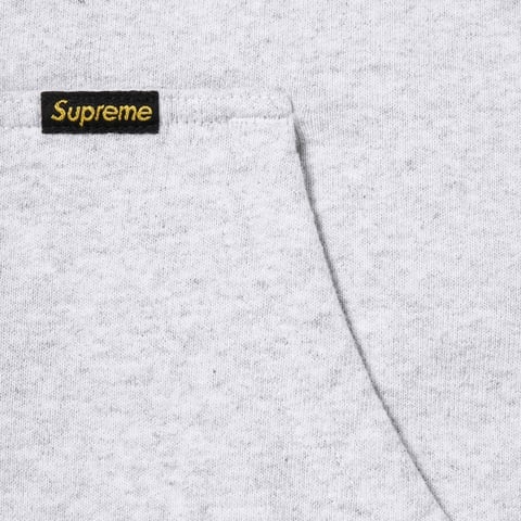 Supreme Reversible Work Zip Up Hooded Sweatshirt - Ash Grey