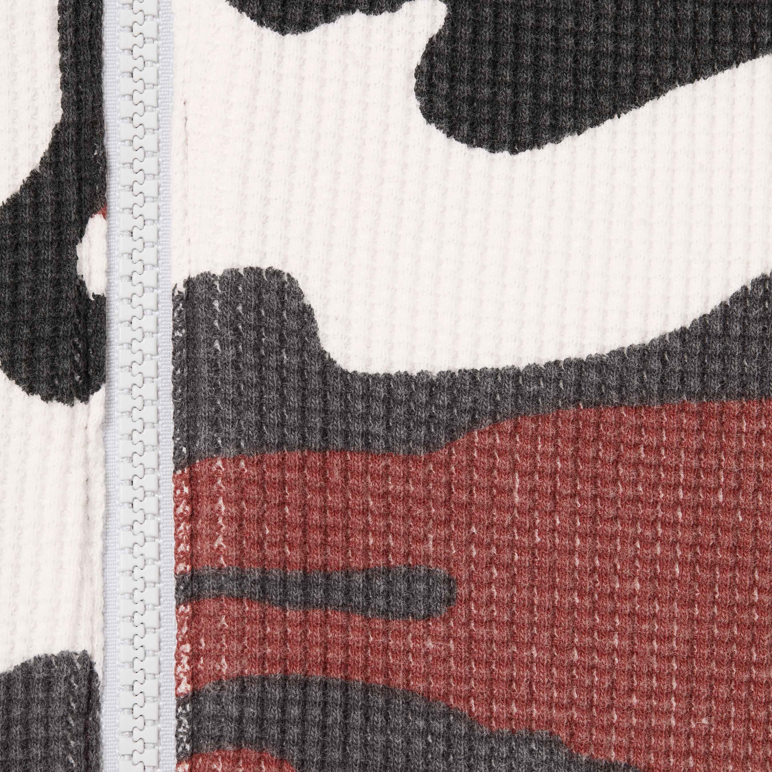 Supreme Reversible Work Zip Up Hooded Sweatshirt (FW25) - Ash Grey - $168