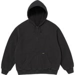 Supreme Reversible Work Zip Up Hooded Sweatshirt (FW25) - Black