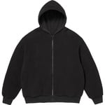 Supreme Reversible Work Zip Up Hooded Sweatshirt (FW25) - Black
