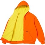 Supreme Reversible Work Zip Up Hooded Sweatshirt (FW25) - Bright Orange