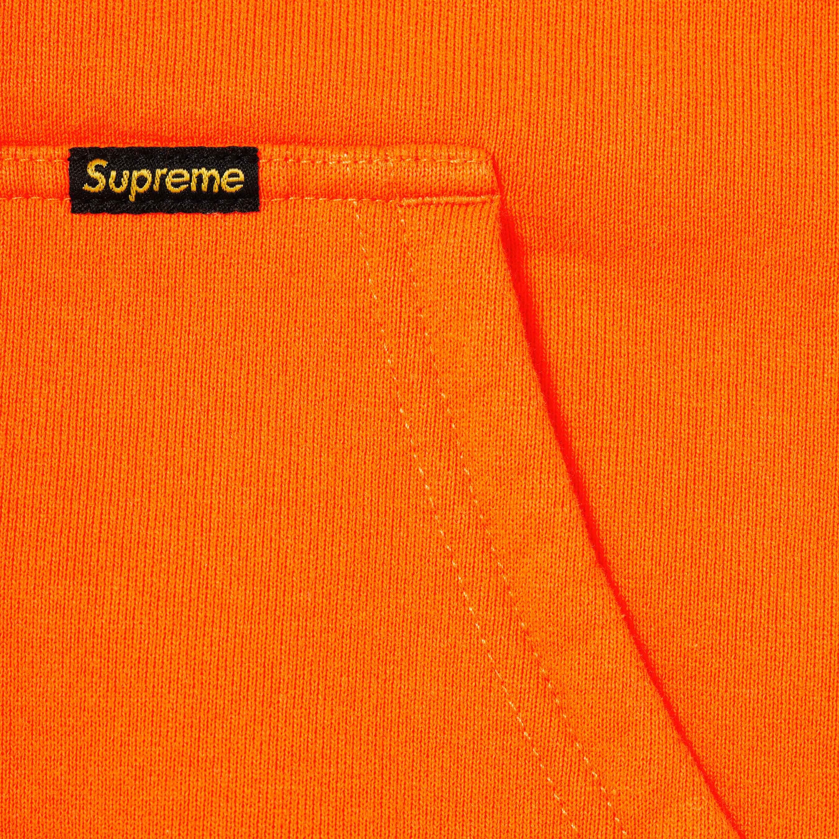 Supreme Reversible Work Zip Up Hooded Sweatshirt (FW25) - Bright Orange - $168