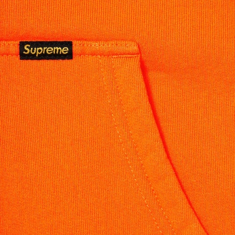 Supreme Reversible Work Zip Up Hooded Sweatshirt - Bright Orange