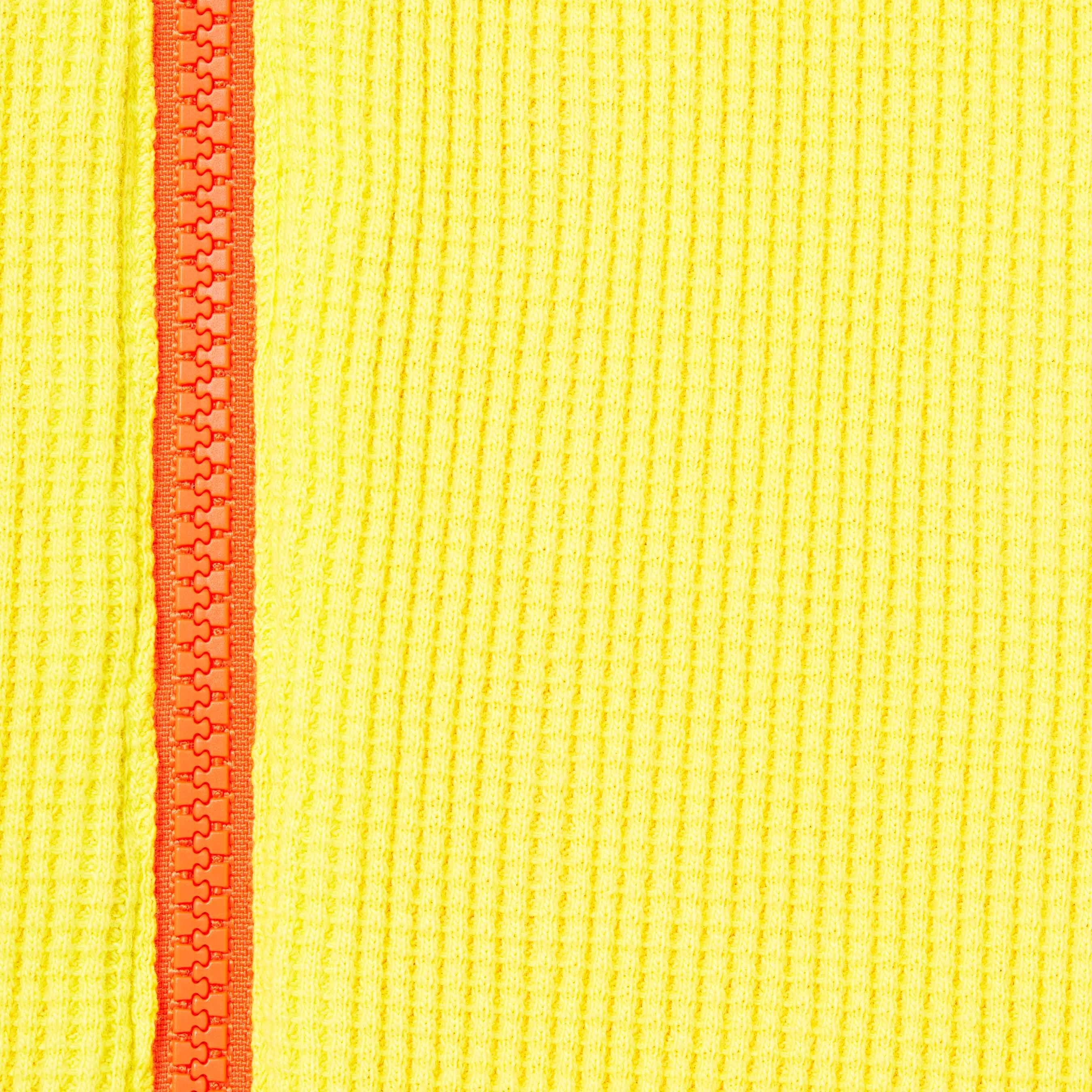 Supreme Reversible Work Zip Up Hooded Sweatshirt (FW25) - Bright Orange - $168