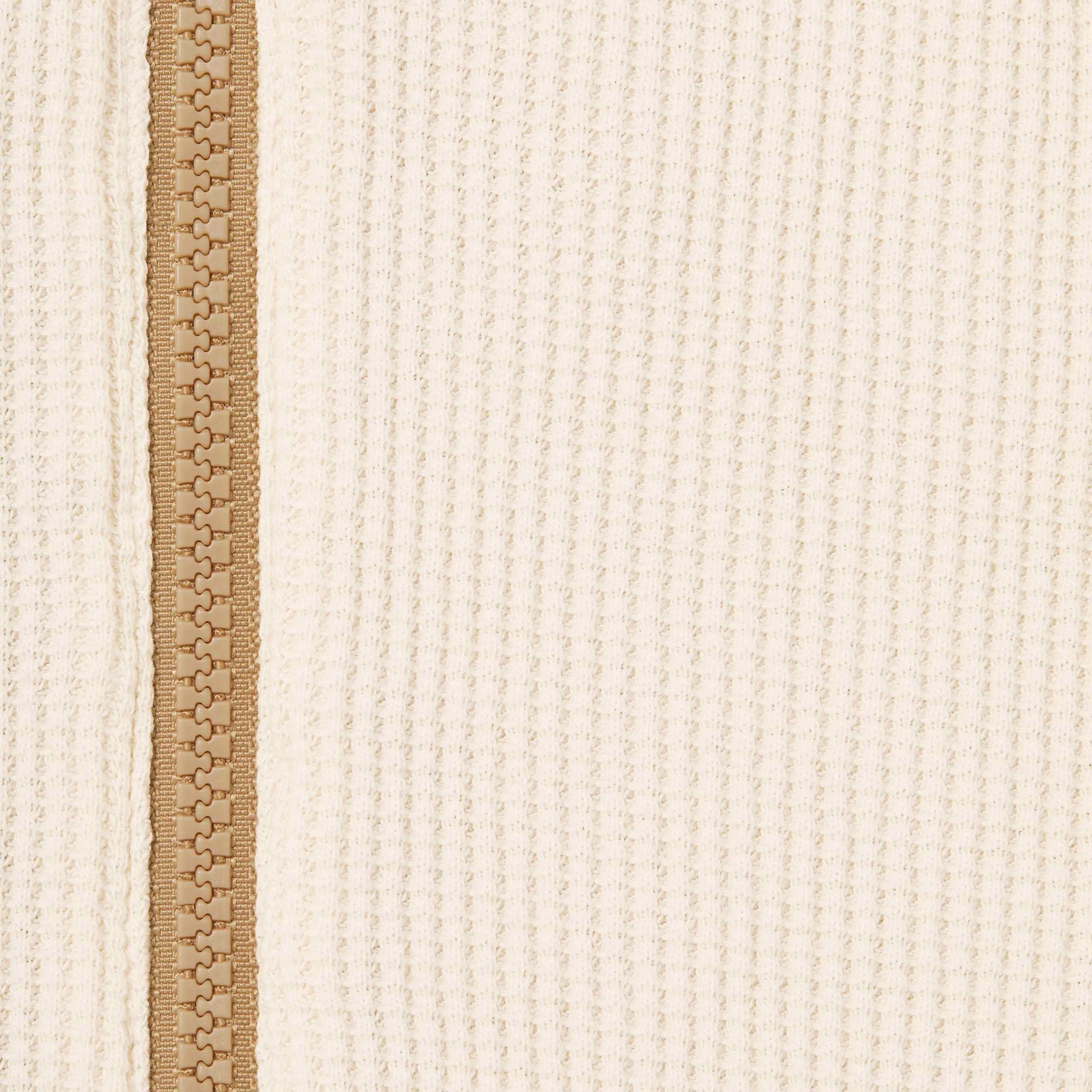 Supreme Reversible Work Zip Up Hooded Sweatshirt (FW25) - Light Tan - $168