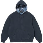 Supreme Reversible Work Zip Up Hooded Sweatshirt (FW25) - Navy