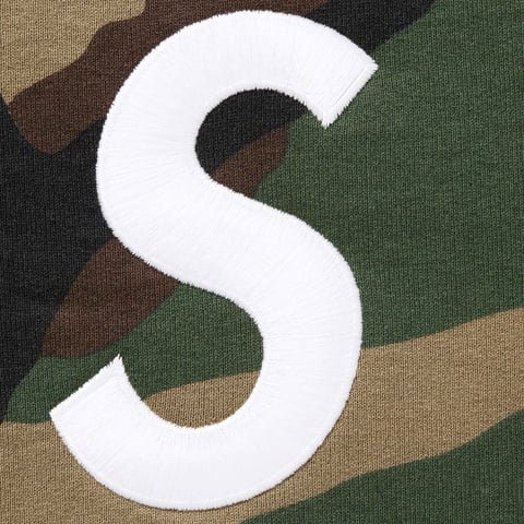 Supreme S Logo Zip Up Hooded Camo Sサイズ Size XL - Supreme S Logo Zip Up Hooded Sweatshirt 'Woodland Camo