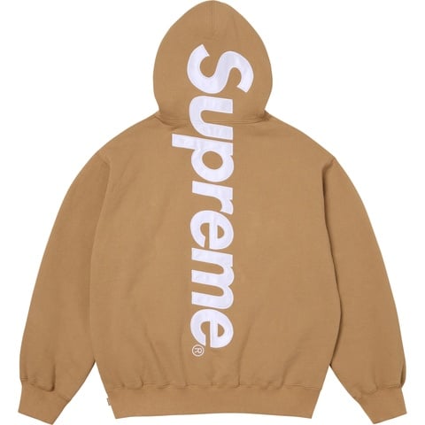 Y*様 Supreme Satin Apique Hooded Sweatshi Buy Supreme Satin Appliqué Hooded Sweatshirt 'Navy' - FW22SW34