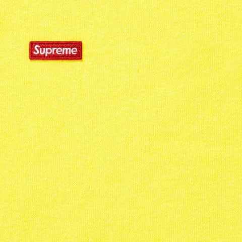 Supreme Small Box Hooded Sweatshirt - Bright Yellow