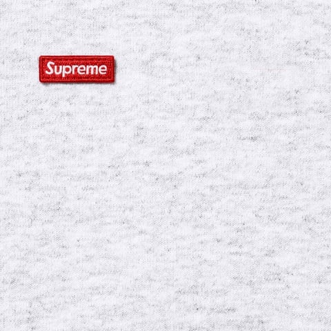 Supreme Small Box Hooded Sweatshirt - Ash Grey