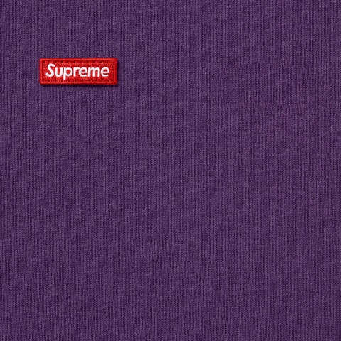 Supreme Small Box Hooded Sweatshirt - Dark Purple