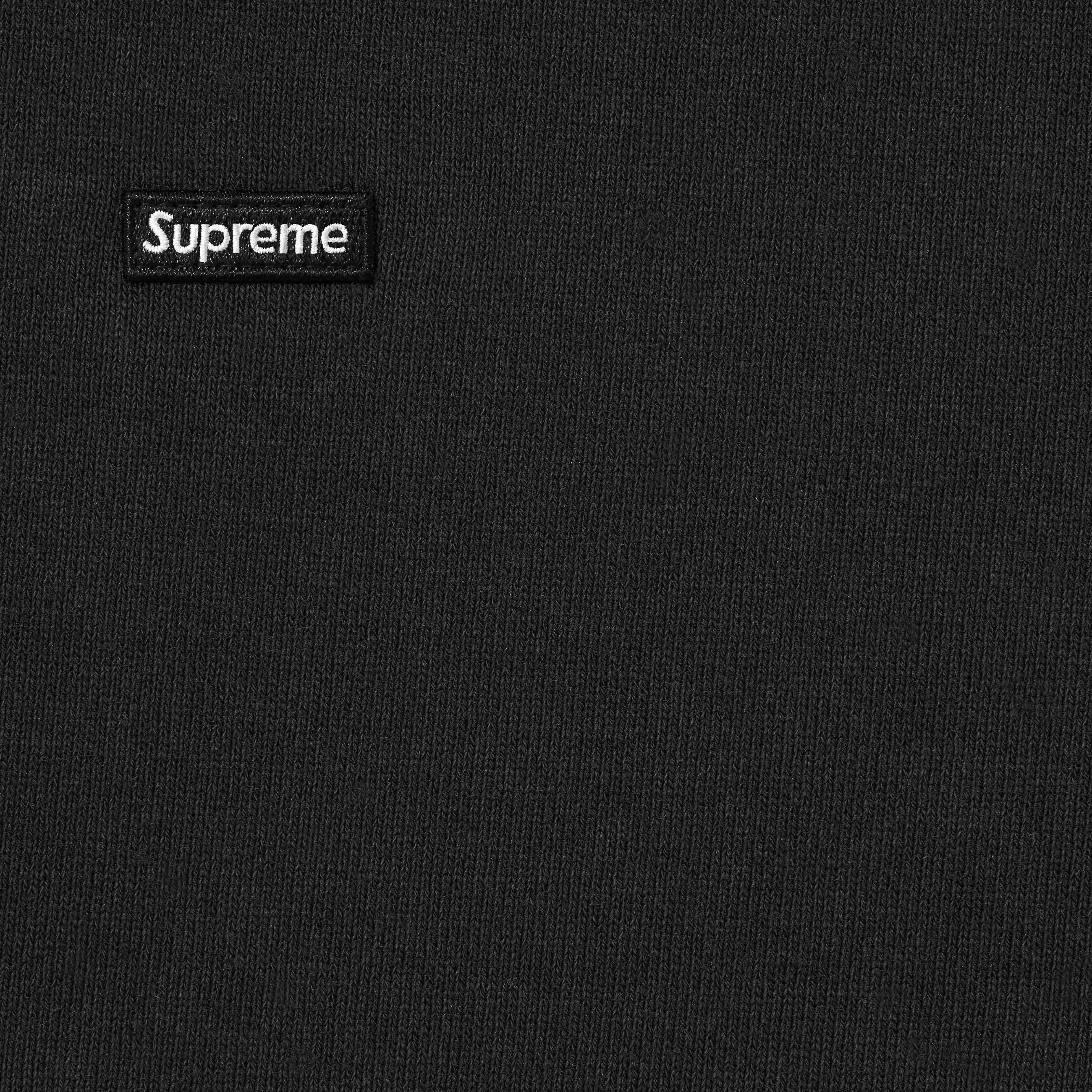 Supreme Small Box Zip Up Hooded Sweatshirt (FW25) - Black - $168