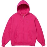Supreme Small Box Zip Up Hooded Sweatshirt (FW25) - Fuchsia