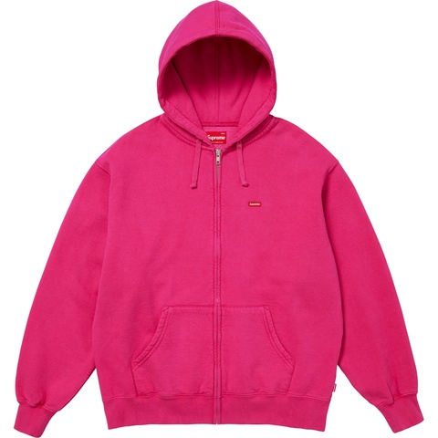 Small Box Zip Up Hooded Sweatshirt - SupremeCommunity