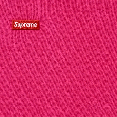 Supreme Small Box Zip Up Hooded Sweatshirt - Fuchsia