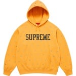 Supreme Stars Studded Hooded Sweatshirt (FW25) - Dusty Gold