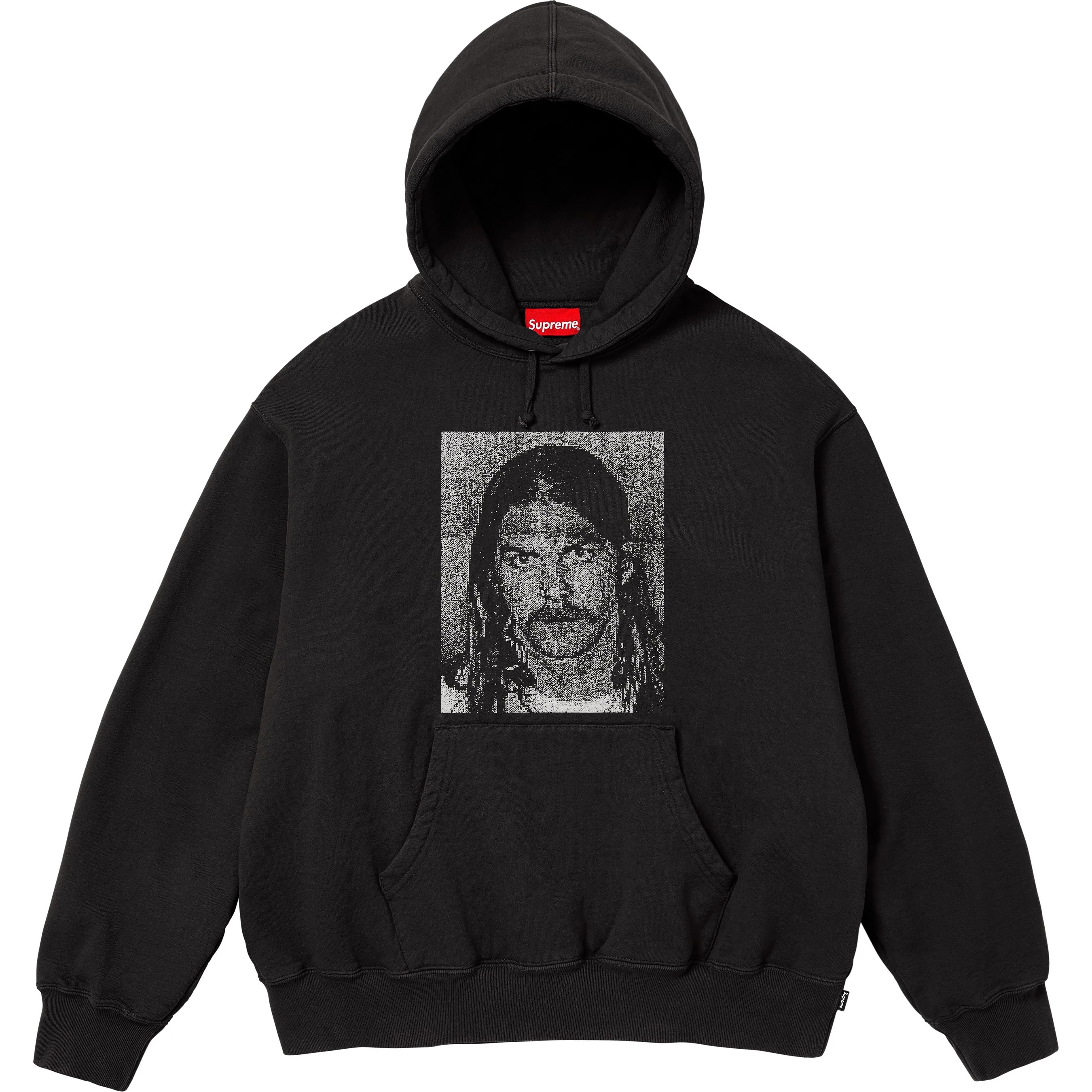 Supreme Supreme Dash Snow Hooded Sweatshirt (FW25) - Black - $198
