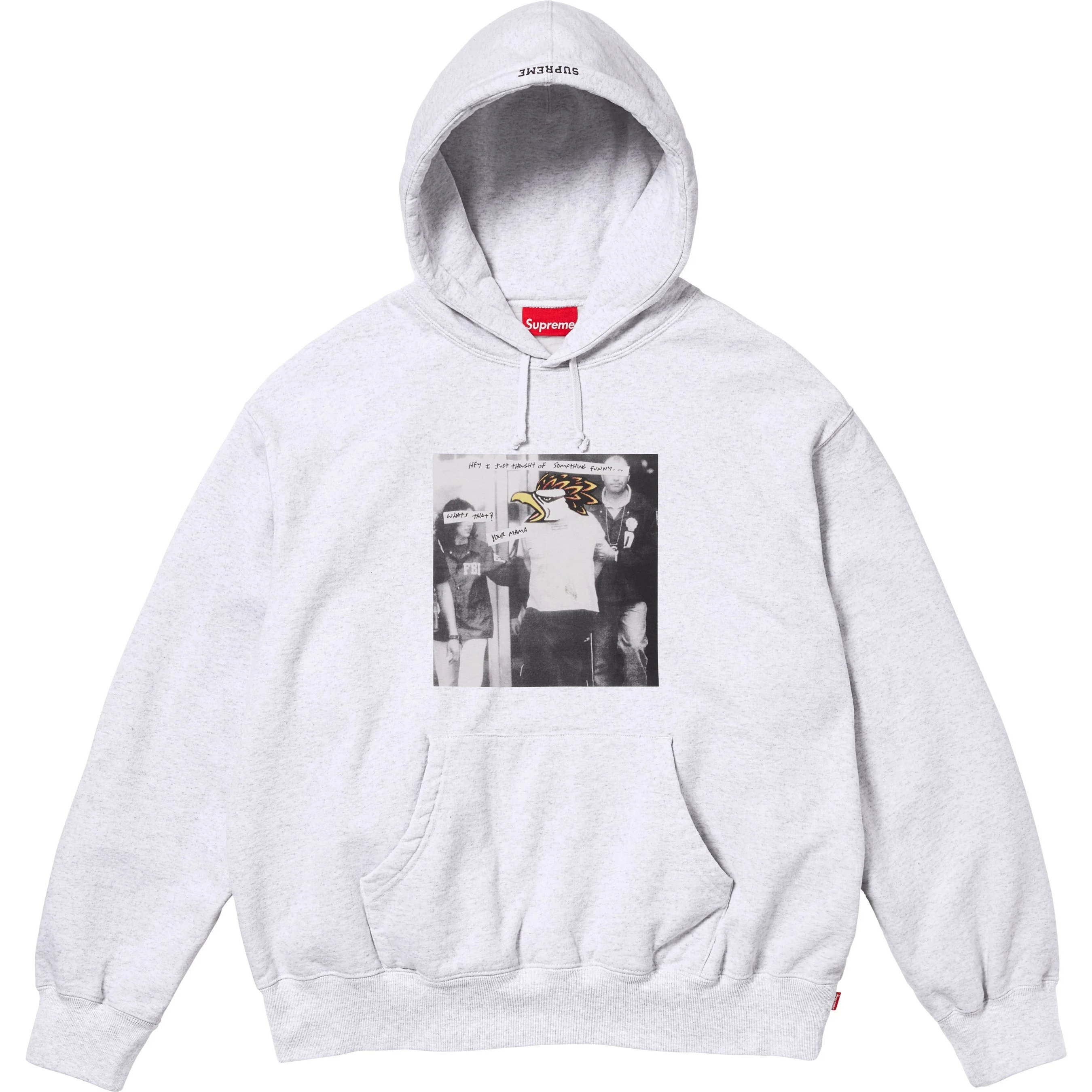 Supreme Supreme ANTIHERO Hooded Sweatshirt (FW25) - Ash Grey - $178