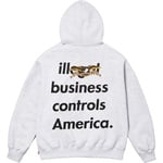 Supreme Supreme ANTIHERO Hooded Sweatshirt (FW25) - Ash Grey