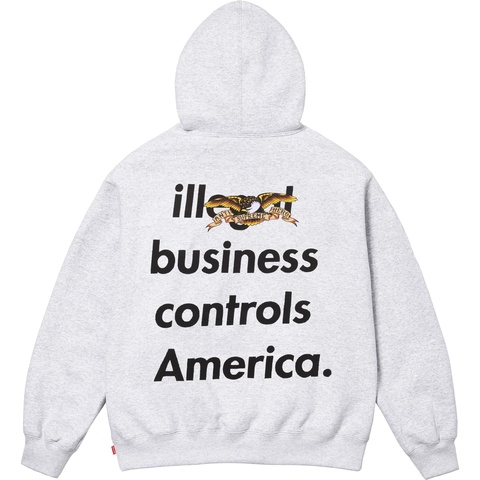 スケートボード Supreme ANTIHERO Hooded Sweatshirt Brown Supreme antihero hooded sweatshirt - Gem