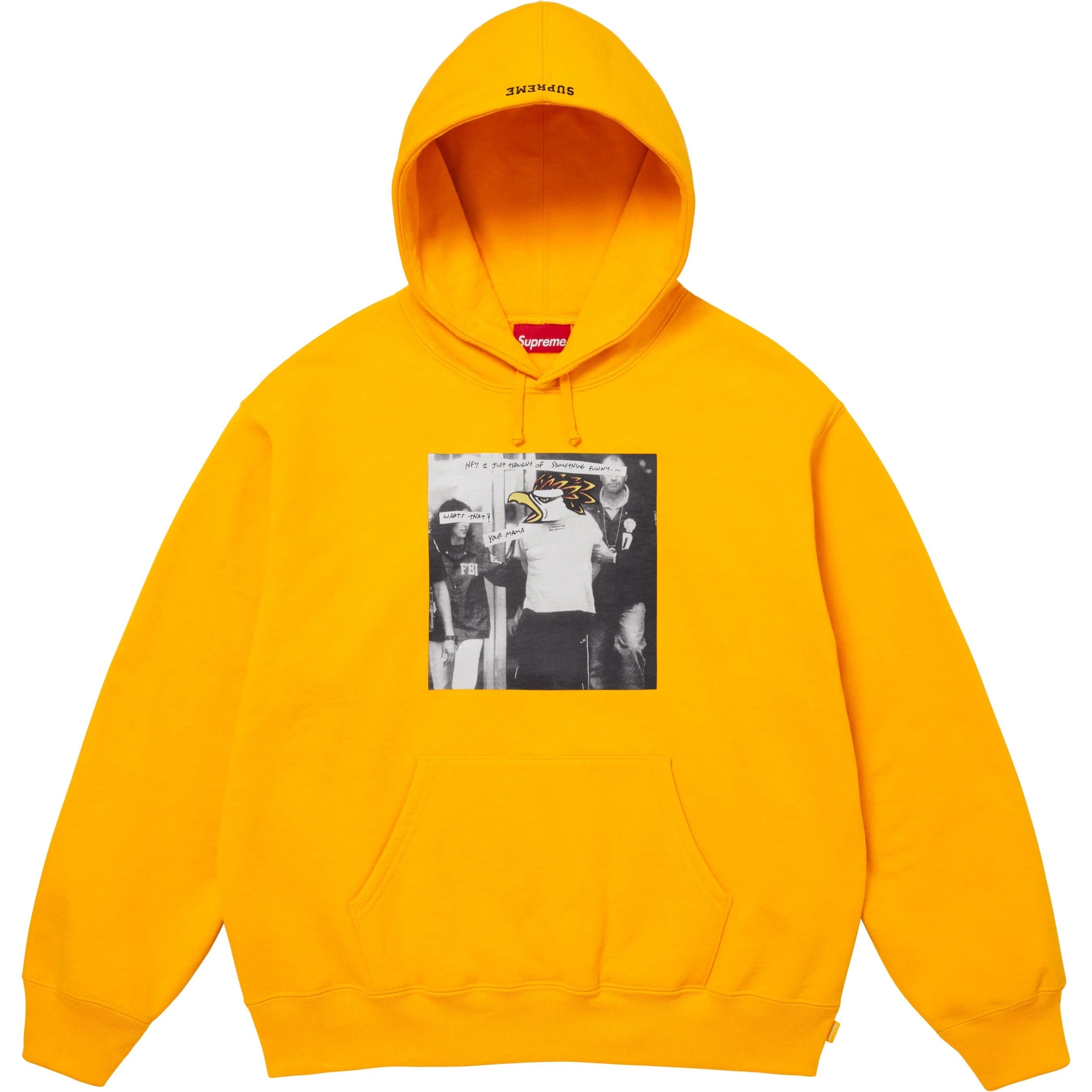 Supreme Supreme ANTIHERO Hooded Sweatshirt (FW25) - Bright Gold - $178