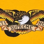 Supreme Supreme ANTIHERO Hooded Sweatshirt (FW25) - Bright Gold