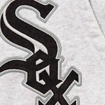 Supreme Supreme Chicago White Sox™ Zip Up Hooded Sweatshirt (FW25) - Ash Grey