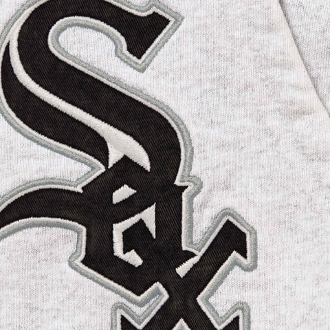 Supreme Supreme®/Chicago White Sox™ Zip Up Hooded Sweatshirt - Ash Grey