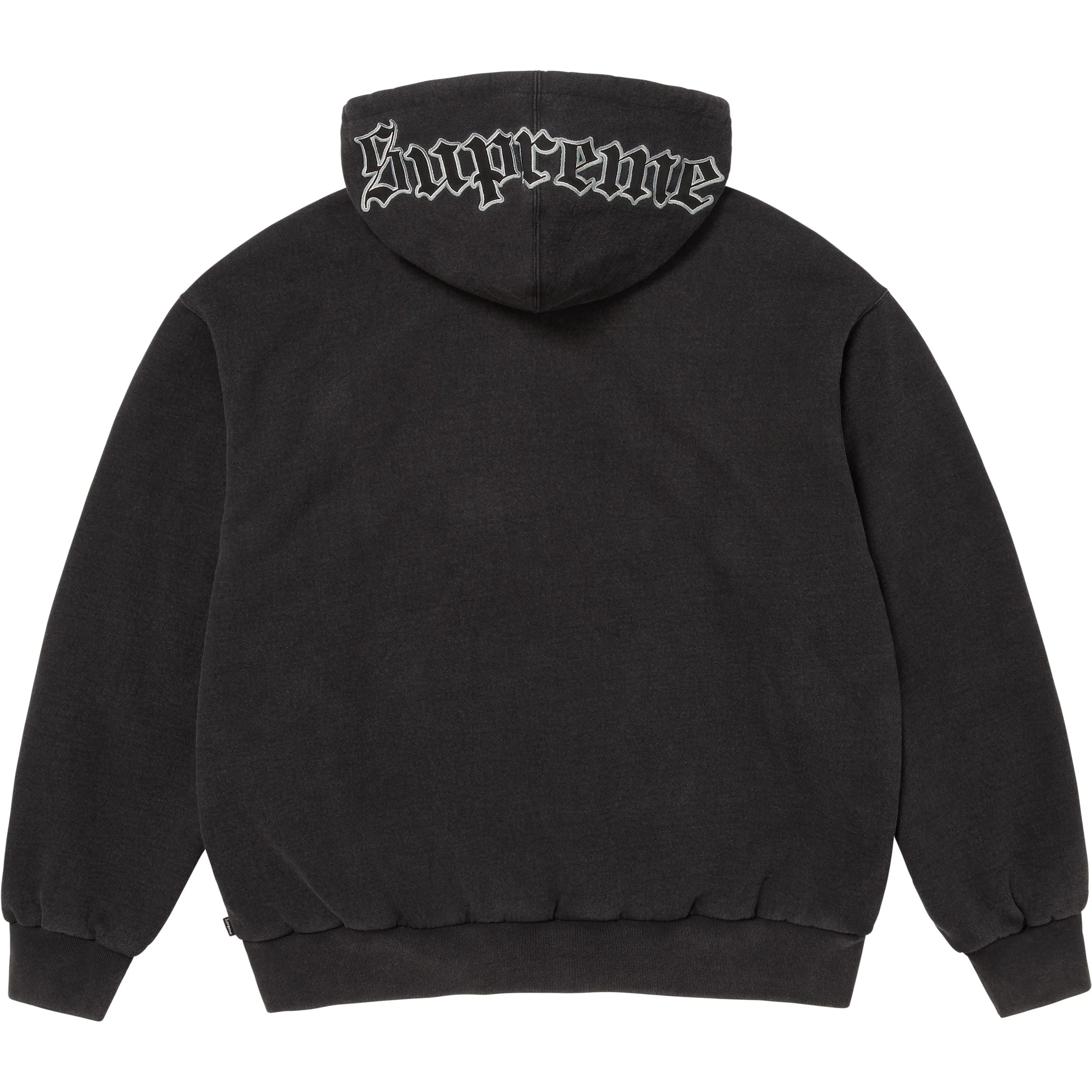 Supreme Supreme Chicago White Sox™ Zip Up Hooded Sweatshirt (FW25) - Black - $218