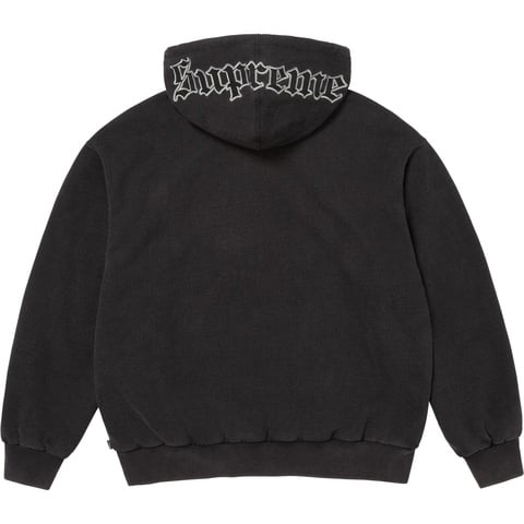Supreme Supreme®/Chicago White Sox™ Zip Up Hooded Sweatshirt - Black