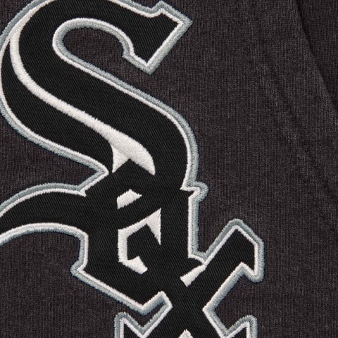 Supreme Supreme®/Chicago White Sox™ Zip Up Hooded Sweatshirt - Black