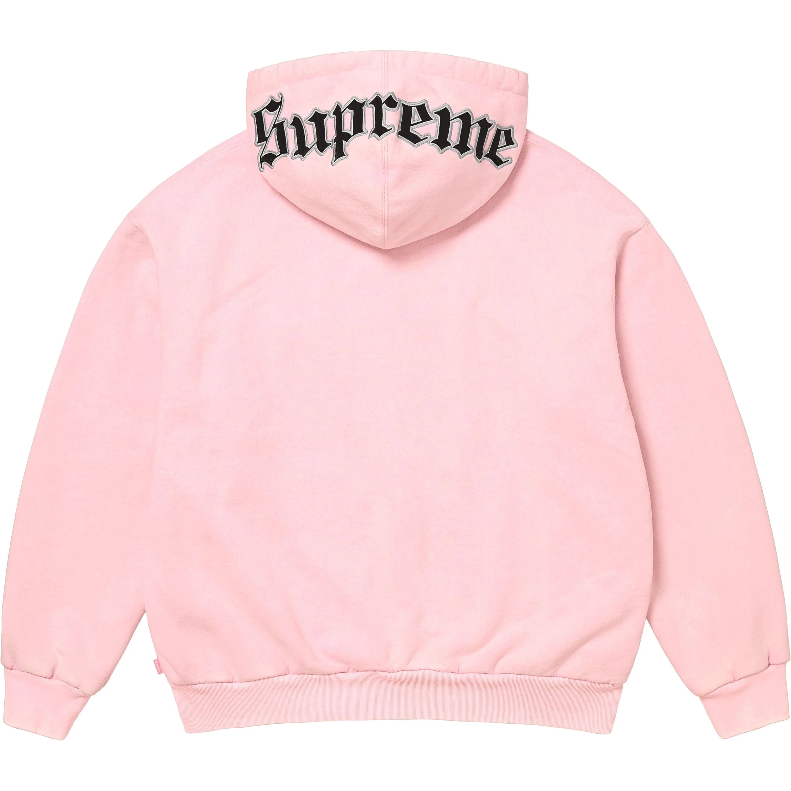 Supreme Supreme Chicago White Sox™ Zip Up Hooded Sweatshirt (FW25) - Light Pink - $218