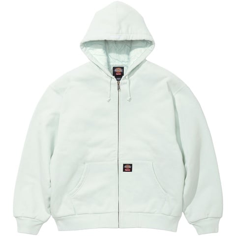 Supreme®/Dickies® Quilted Lined Zip Up Hooded Sweatshirt - Supreme