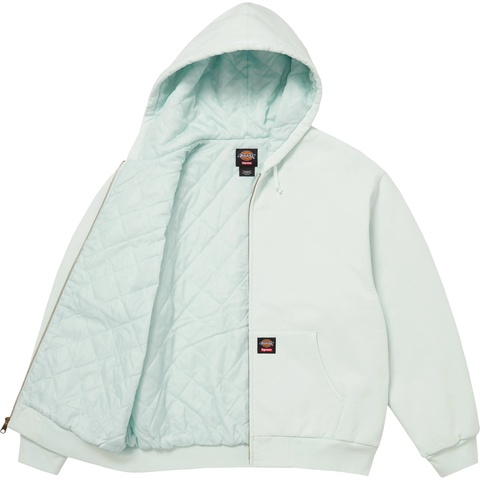 Supreme®/Dickies® Quilted Lined Zip Up Hooded Sweatshirt - Supreme Supreme®/Dickies® Quilted Lined Zip Up Hooded Sweatshirt - Supreme