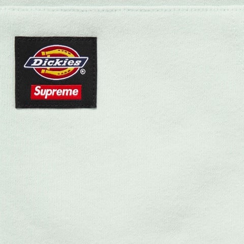 Supreme Supreme®/Dickies® Quilted Lined Zip Up Hooded Sweatshirt - Pale Blue