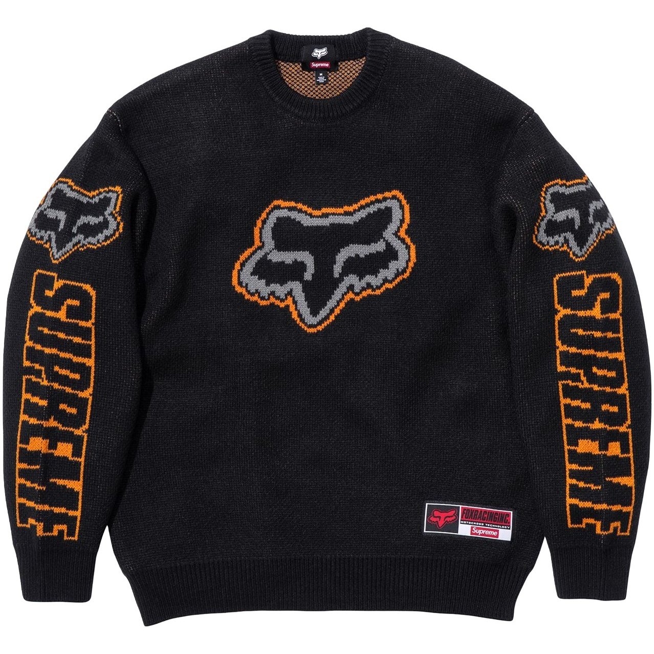 Supreme Supreme Fox Racing Sweater (FW25) - $188