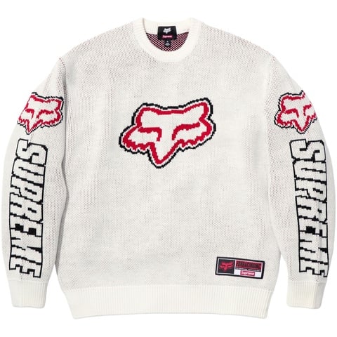 Supreme®/Fox Racing® Sweater - fall/winter 2025 - Supreme