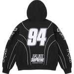 Supreme Supreme Fox Racing Zip Up Hooded Sweatshirt (FW25) - Black