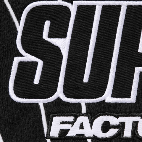 Supreme Supreme®/Fox Racing® Zip Up Hooded Sweatshirt - Black