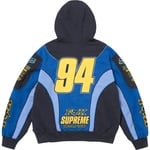 Supreme Supreme Fox Racing Zip Up Hooded Sweatshirt (FW25) - Navy