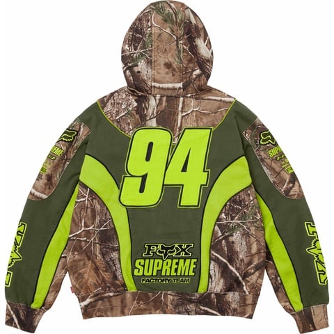 Supreme Supreme®/Fox Racing® Zip Up Hooded Sweatshirt - Realtree® AP Camo