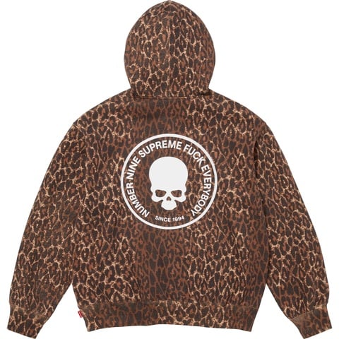 Supreme®/Number (N)ine® Hooded Sweatshirt - Supreme
