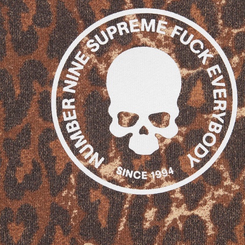 Supreme Supreme®/Number (N)ine® Hooded Sweatshirt - Leopard