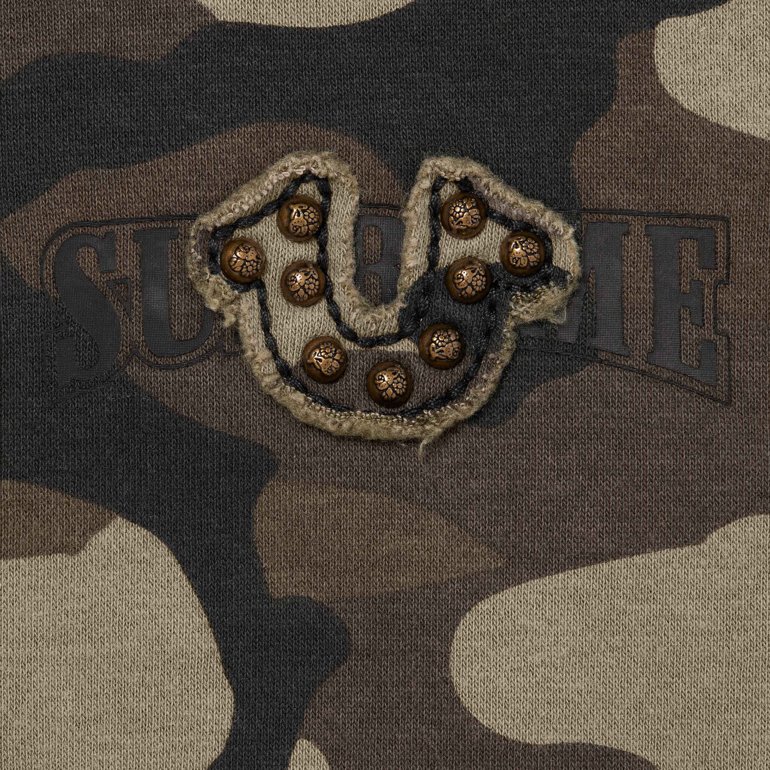 Supreme Supreme True Religion Zip Up Hooded Sweatshirt (FW25) - Brown Camo - $248