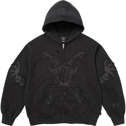 Supreme Logo Hooded Sweatshirt シュプリーム Supreme®/Y's Zip Up Hooded Sweatshirt - Supreme
