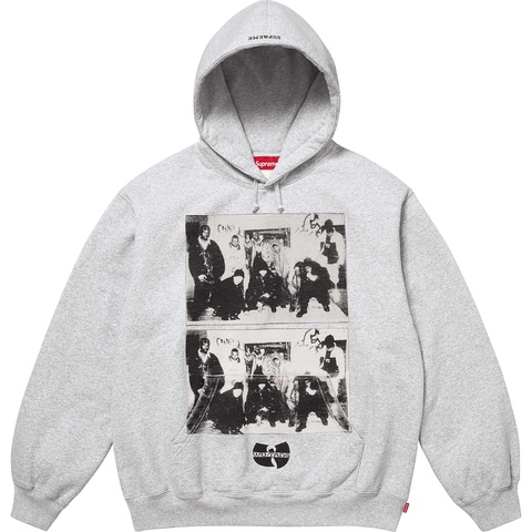 Supreme Supreme/Wu-Tang Clan Hooded Sweatshirt - Ash Grey