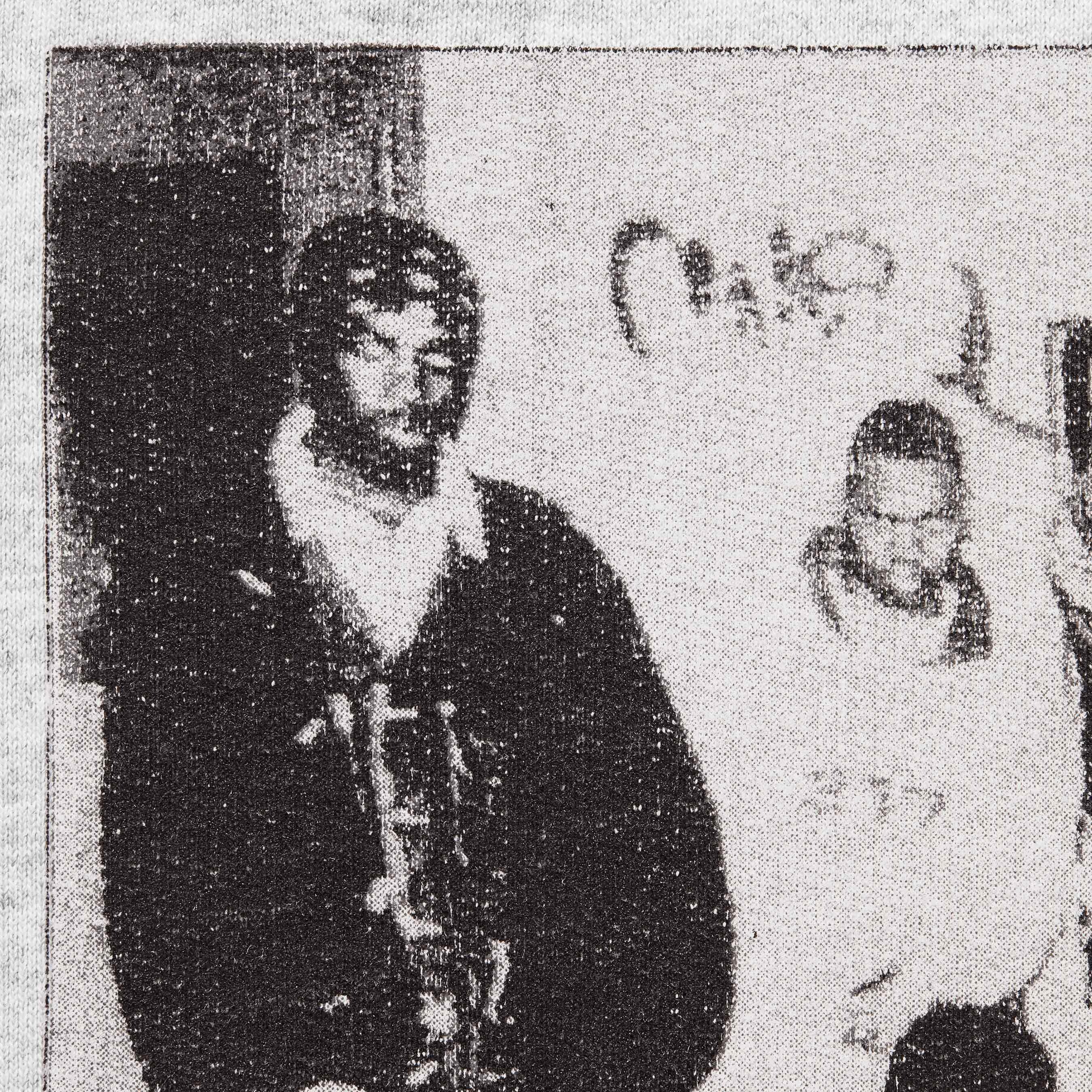 Supreme Supreme Wu-Tang Clan Hooded Sweatshirt (FW25) - Ash Grey - $178