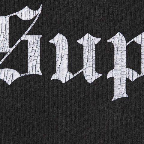 Washed Old English Hooded Sweatshirt - Supreme