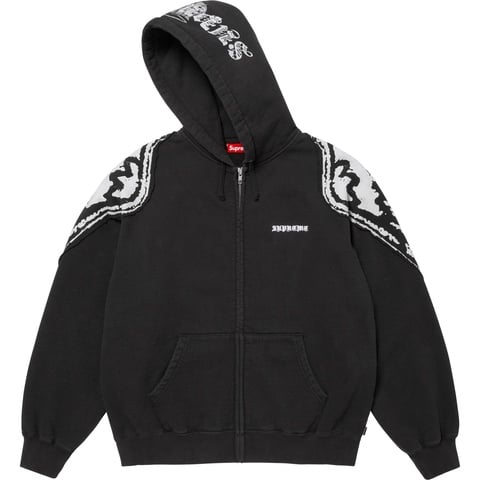Wings Zip Up Hooded Sweatshirt - fall/winter 2025 - Supreme